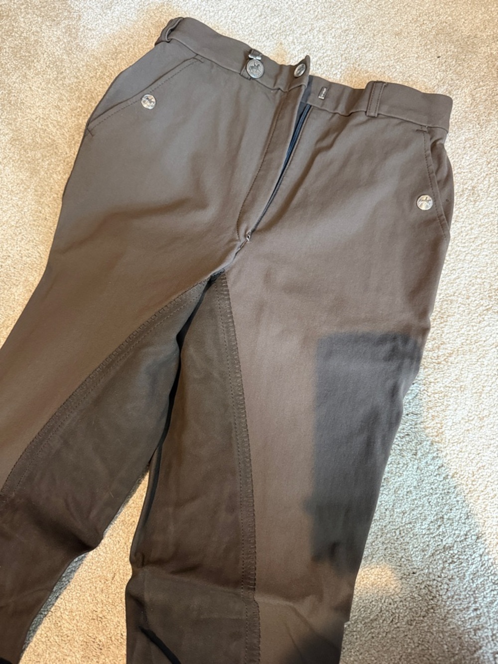 Women’s Brown Stretch Full Seat Breeches